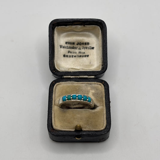 Silver Turquoise Ring (Q)