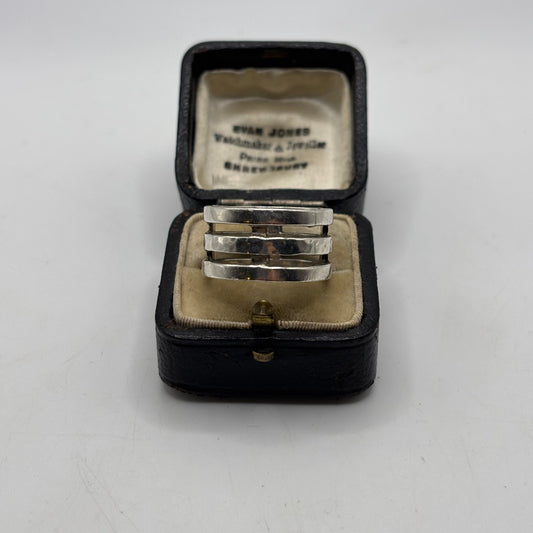 Silver Chunky Band Ring
