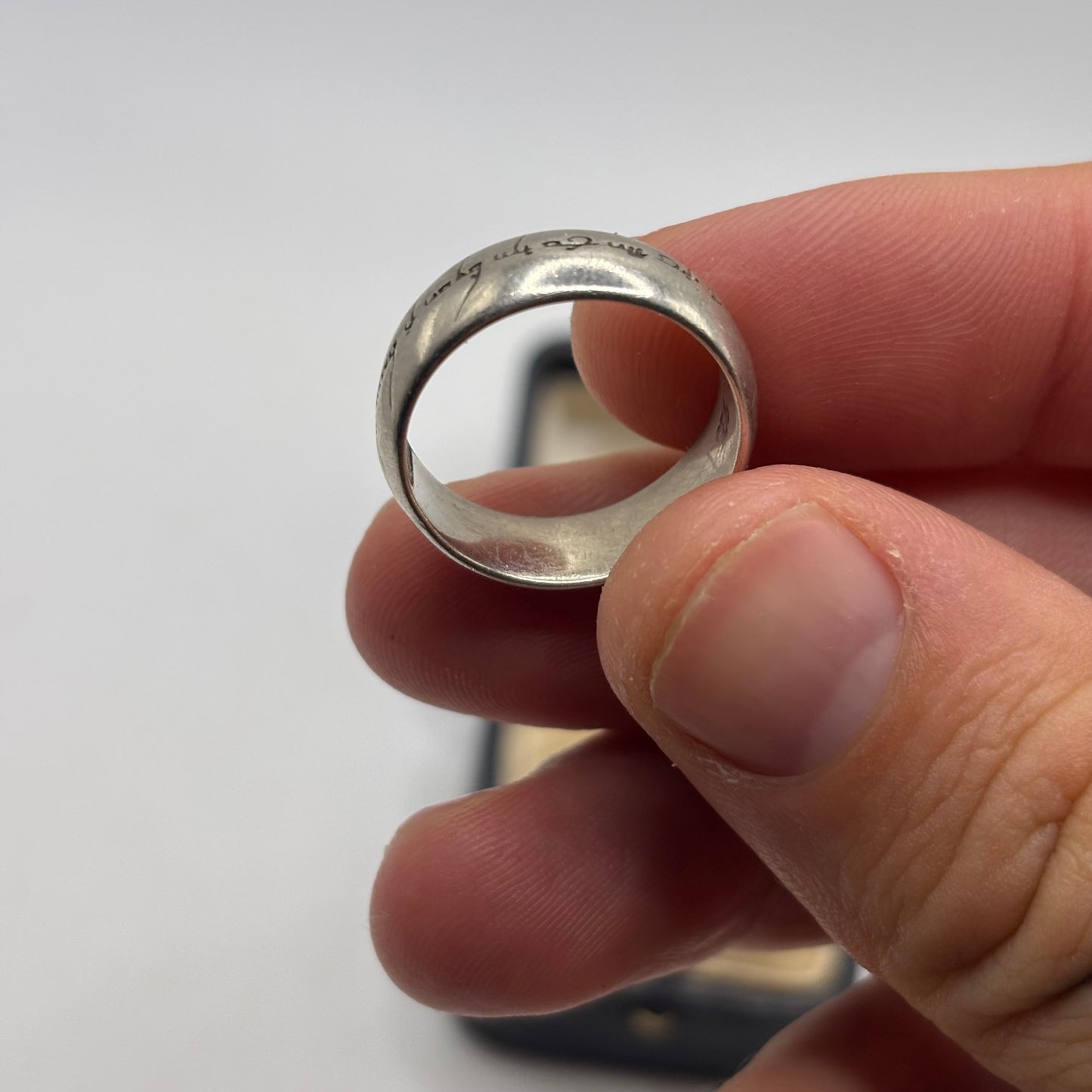 Silver Lord Of The Rings Ring