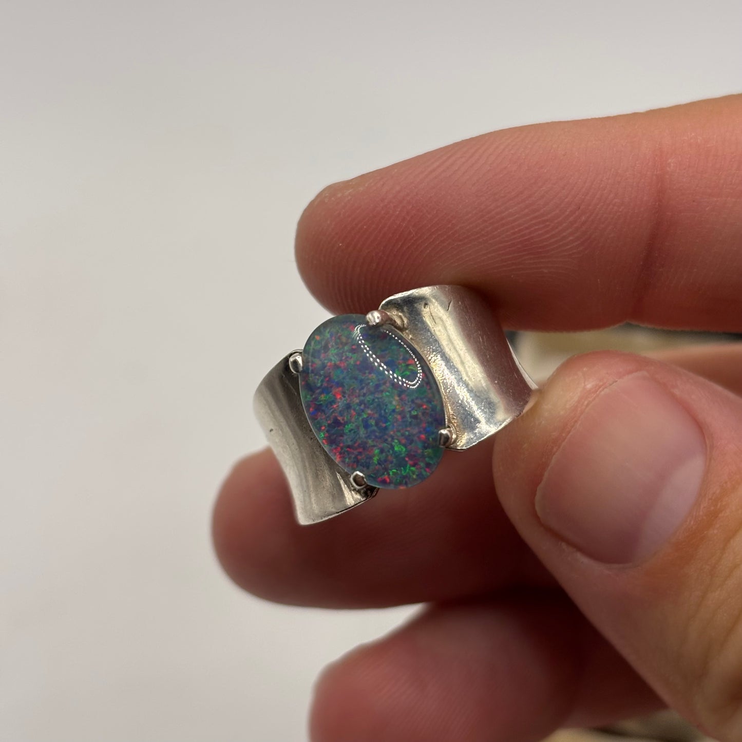 Silver Opal Ring (U)