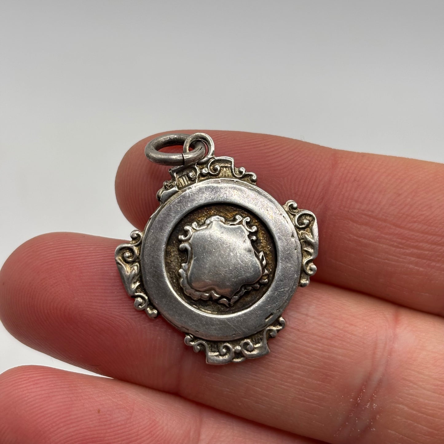 Silver Medal Pendant