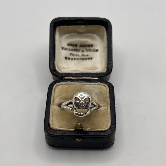 Silver Skull Ring