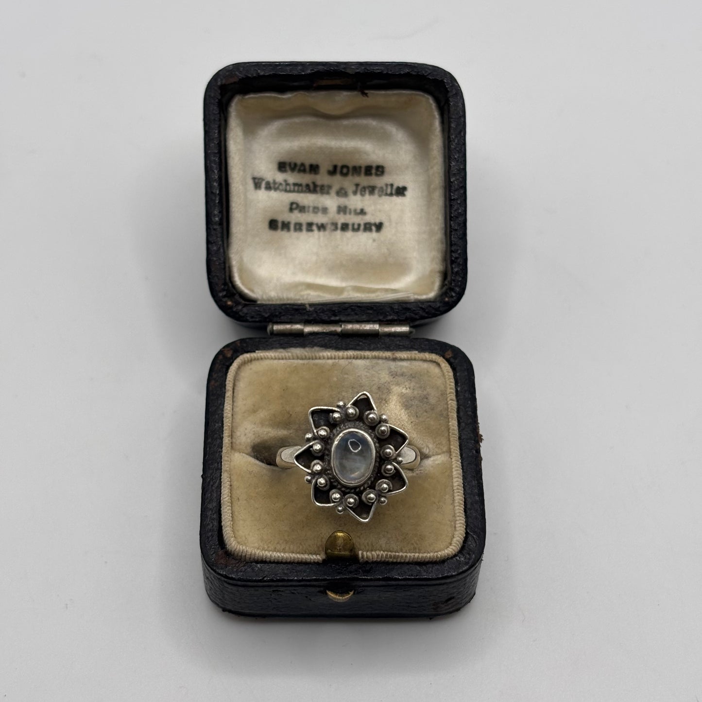 Silver Moonstone Ring (N)