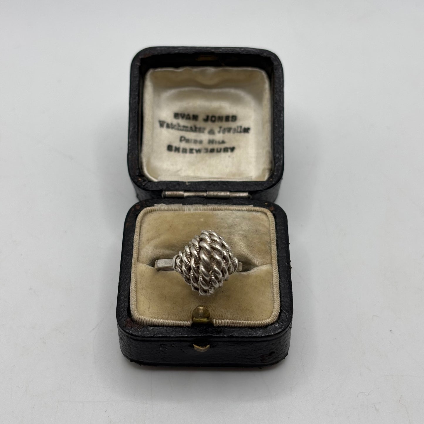 Silver Abstract Ring