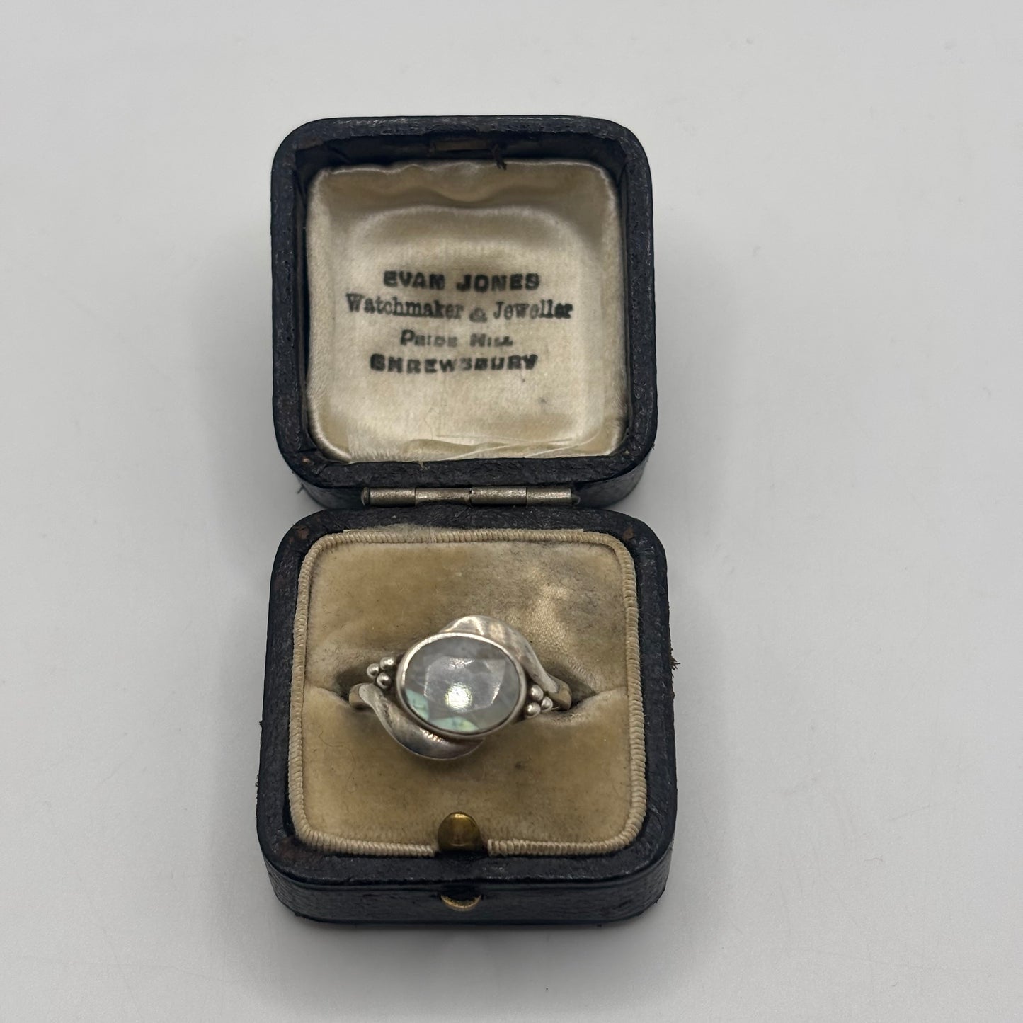 Silver Moonstone Ring (P)