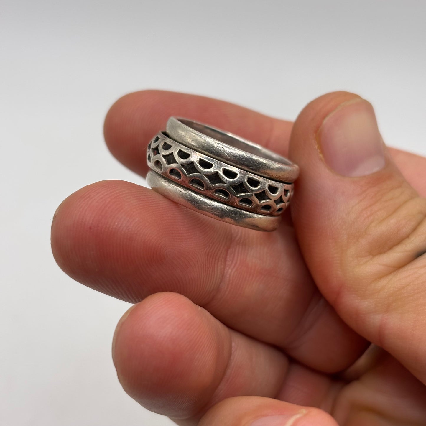 Silver Spinner Ring