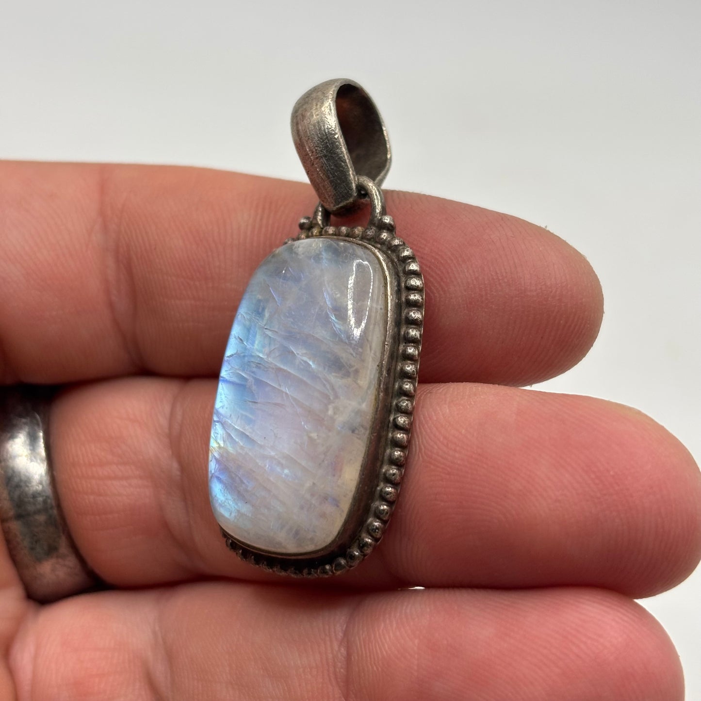 Silver Moonstone Pendant