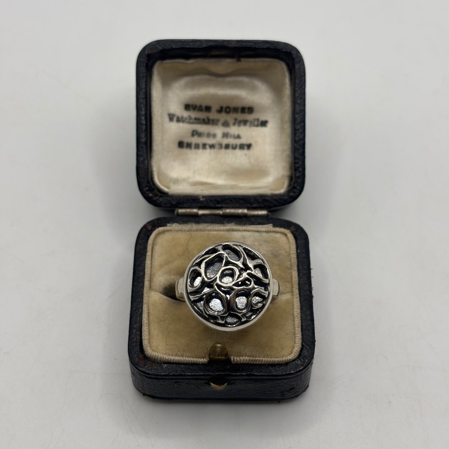 Silver Abstract / Modernist Ring